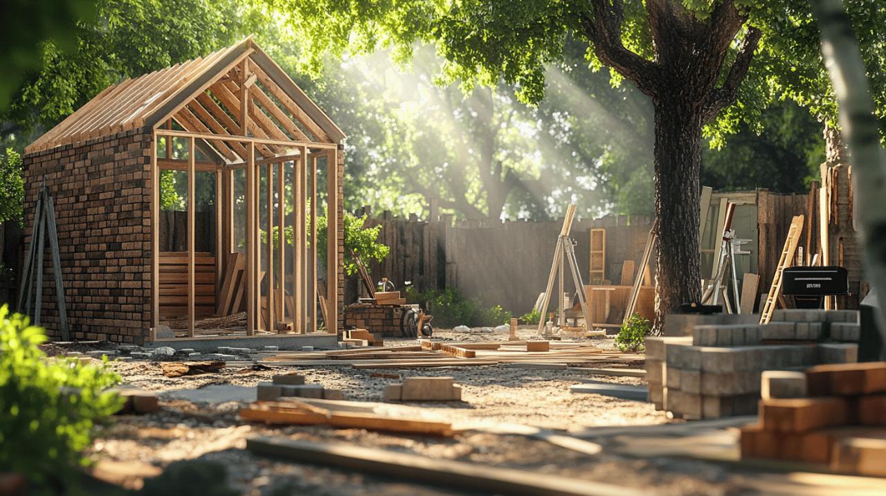 Comment construire un abri de jardin : les materiaux et methodes pour ...